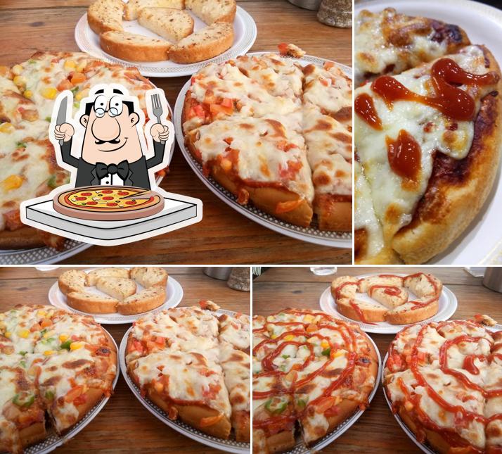 Get pizza at "Tea & Talk"