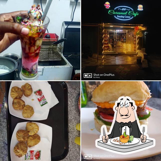 Food at Caramel Cafe