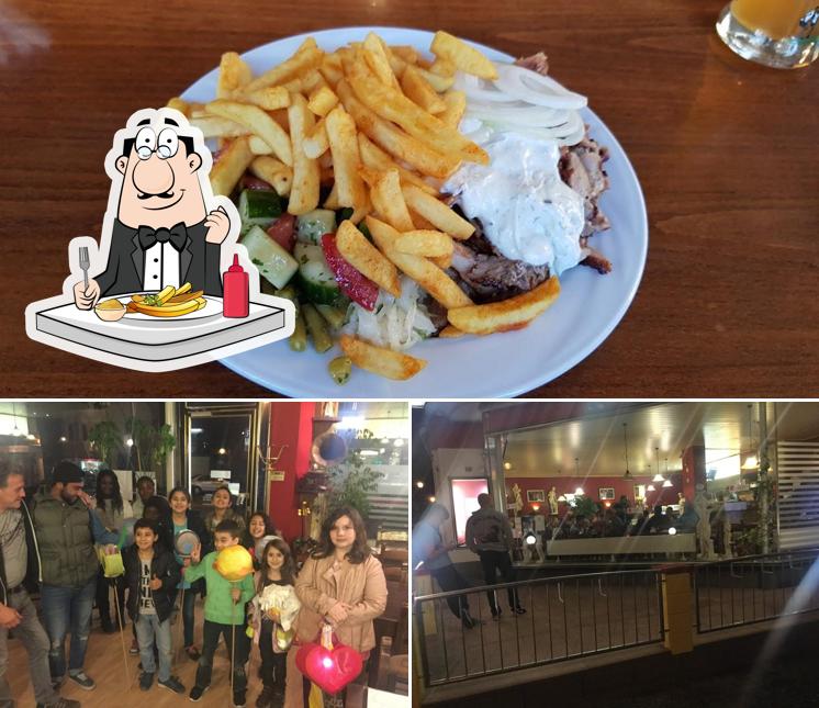 A El Greco Frechen vous pouvez commander des frites, des pommes frites