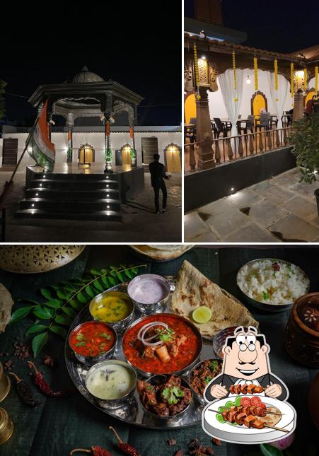 Food at Hotel Rajwada