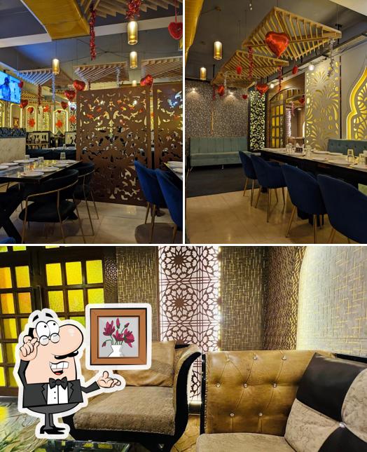The interior of Karim's