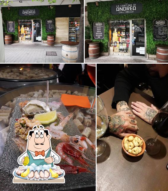 Ordina tra i molti prodotti di cucina di mare disponibili a La Cantina di Andrea
