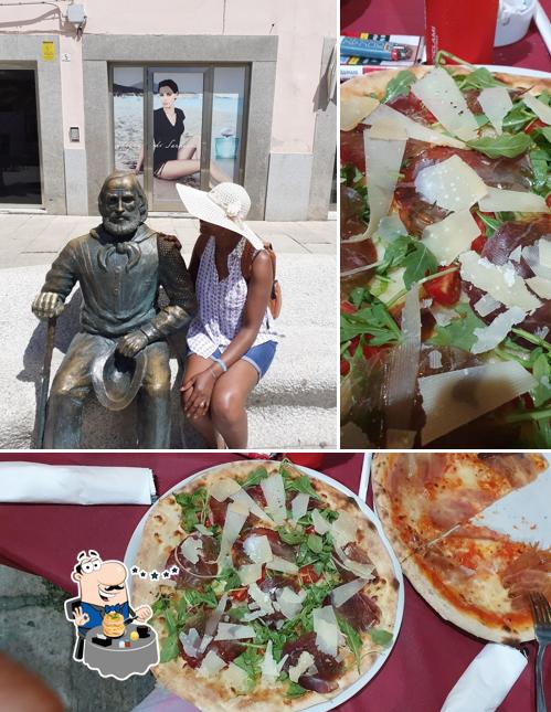 Tra le diverse cose da Focacceria Belvedere si possono trovare la cibo e esterno