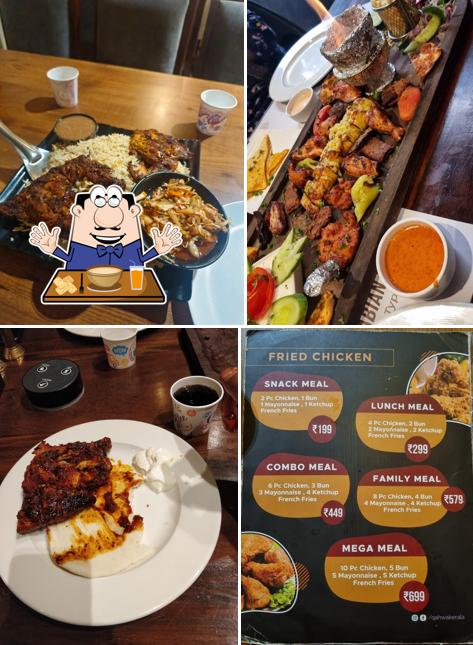 Food at Qahwa Karicode