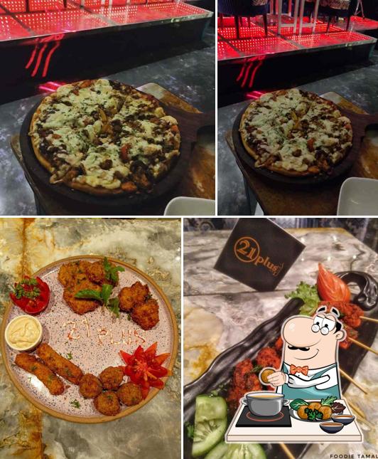 Falafel at 21 Plus Lounge