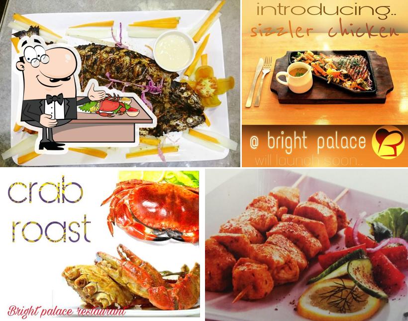 Order seafood at BRIGHT PALACE RESTAURANT