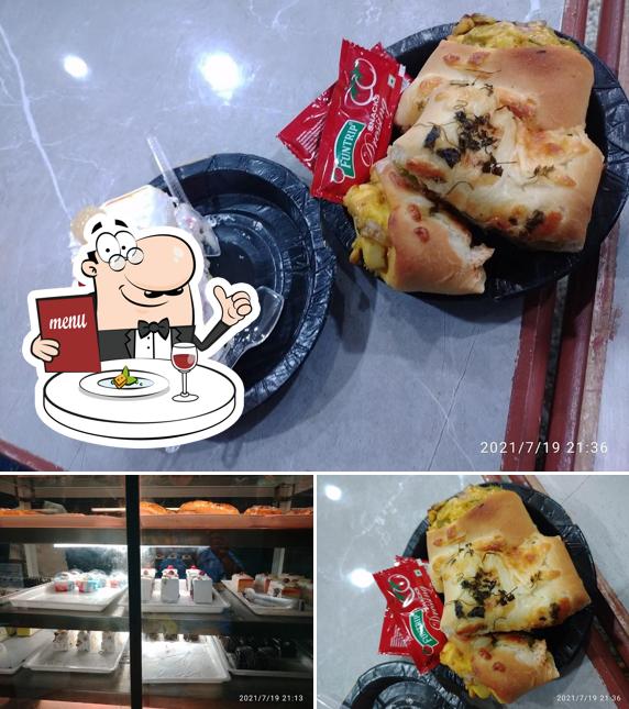 Food at Double hash bakery