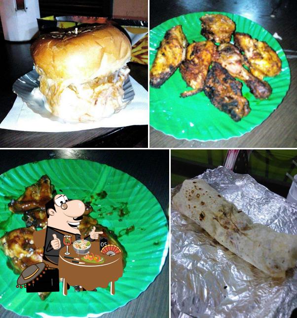 Pulled pork sandwich at Grill Republica