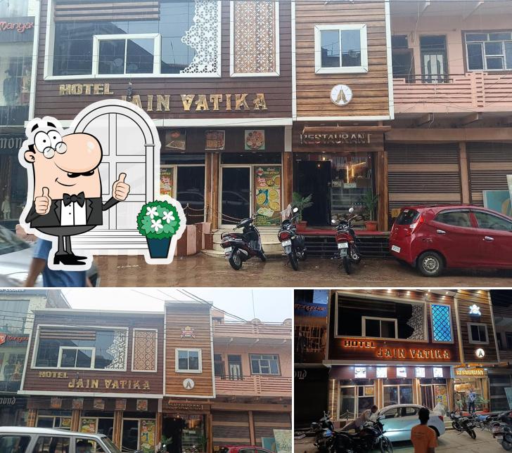 The exterior of HOTEL JAIN VATIKA
