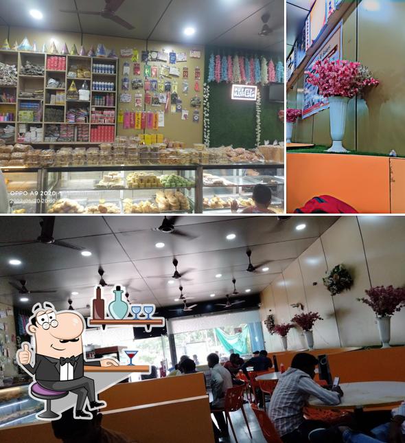 The interior of New paradise cafe baker's