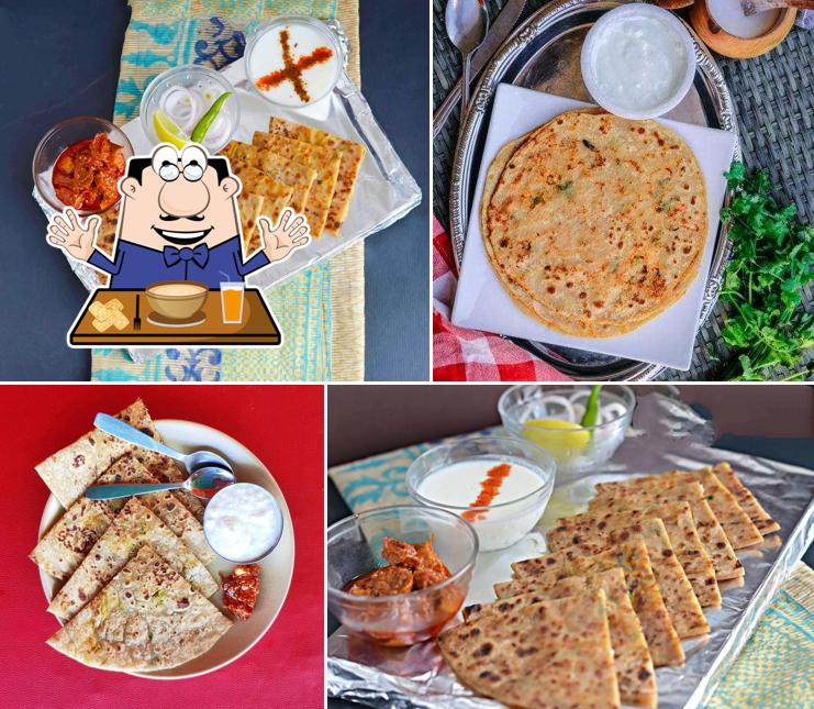 Food at Rajwadi Paratha House