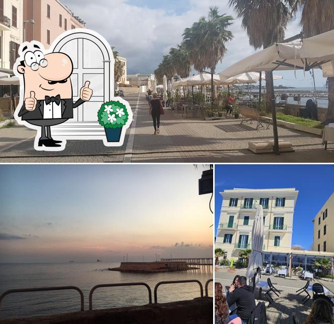 Gli esterni di Caprasecca al mare