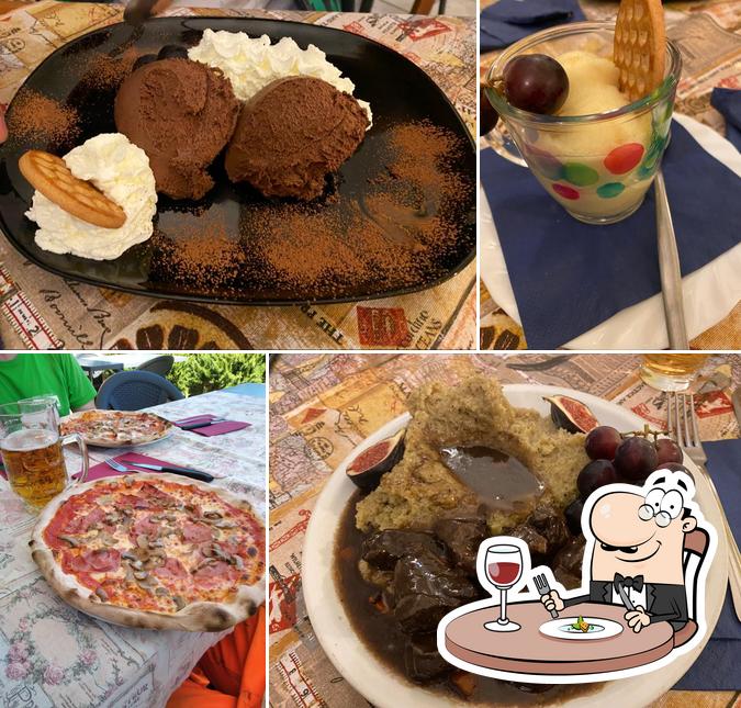 Platti al Ristorante Nuvola Blu