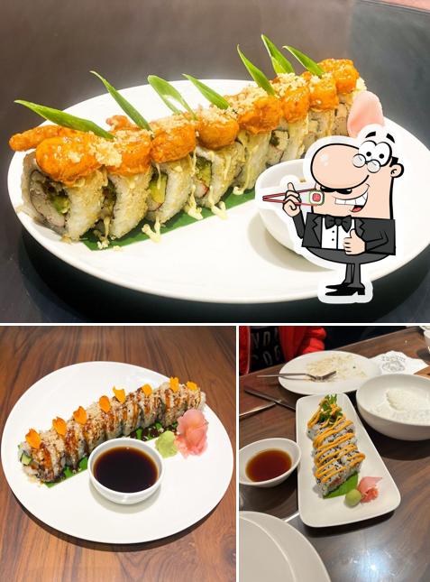 Get different sushi options