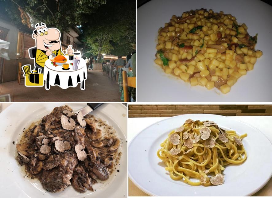 Platti al Ristorante Pizzeria Il Tartufo