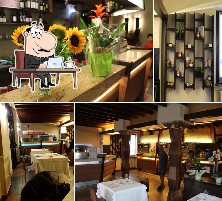 Gli interni di Gusto Lento Bistrot