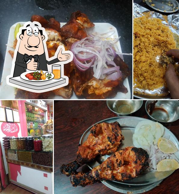 Meals at Taj Hotel and Shawarama