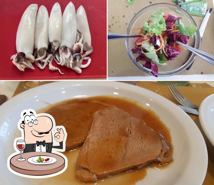 Platti al Trattoria Cacciatori