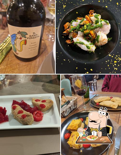 Cibo al Antica Osteria Dei Camalli