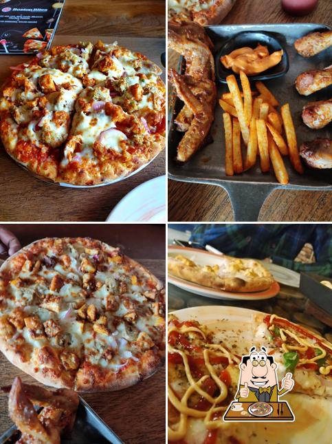 Order different types of pizza