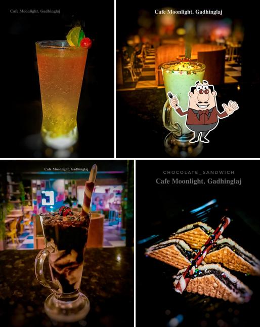 Food at Cafe Moonlight