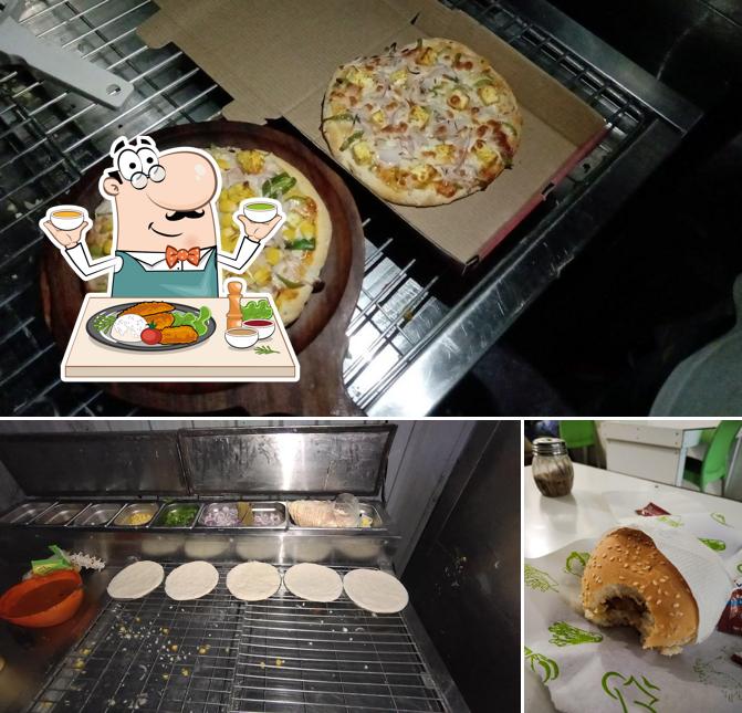 Food at Container Cafe
