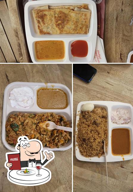 Food at Dindigul Thalappakatti Restaurant Yelahanka