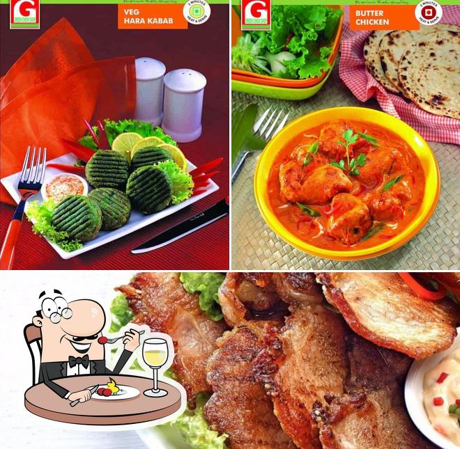 Food at Green Chick Chop