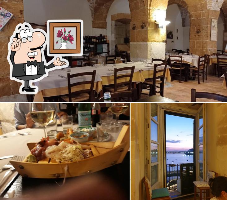 Gli interni di La Cambusa