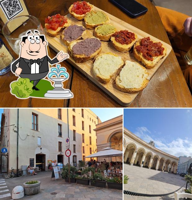 La immagine della esterno e cibo di Bar Brigantes