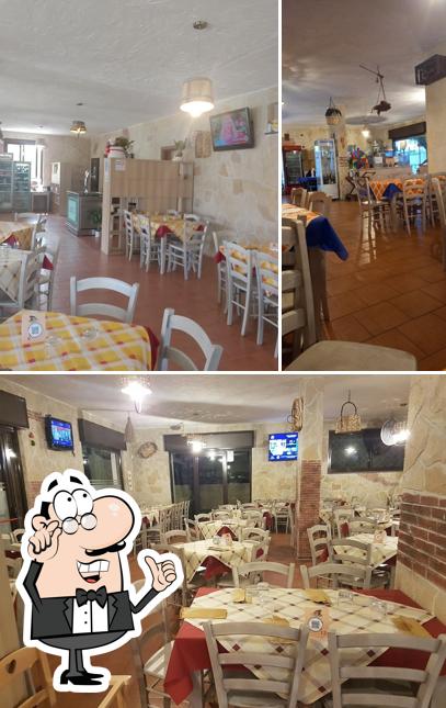Gli interni di A’ Braciola