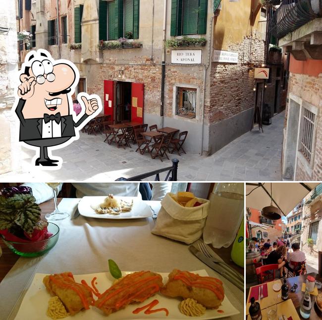 Gli interni di Al Ponte Storto Osteria con Cucina