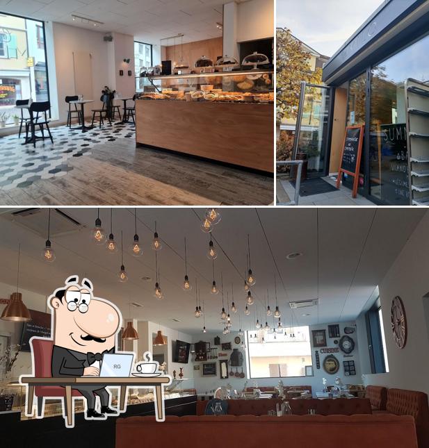 Gli interni di Café MILO