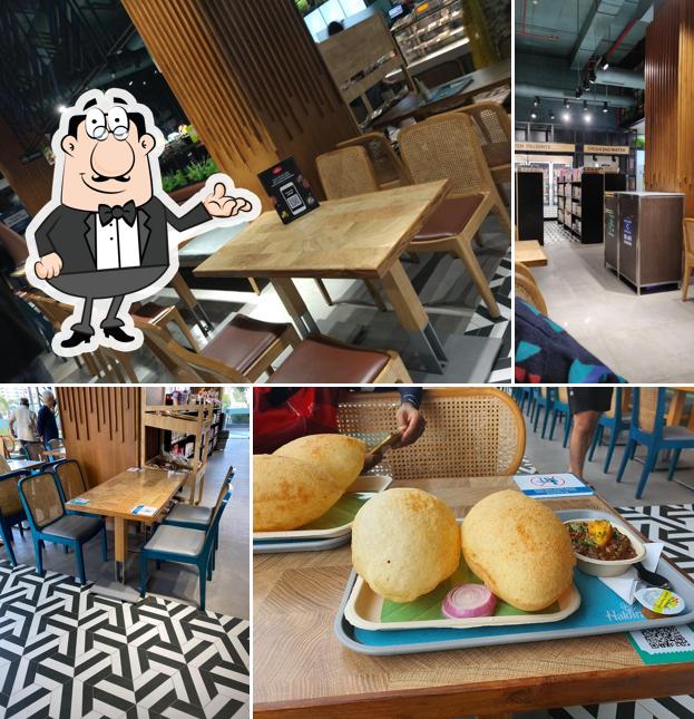 The interior of Haldiram's - Gurugram Sector 70