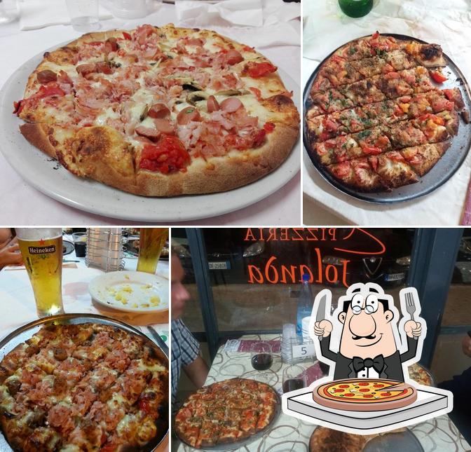 A Pizzeria Jolanda, puoi provare una bella pizza
