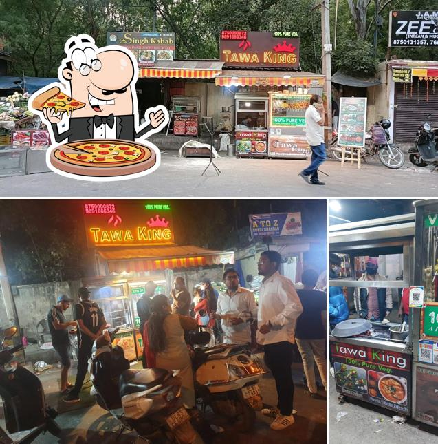 Pick pizza at Sagar Tawa King Chaap & Rolls