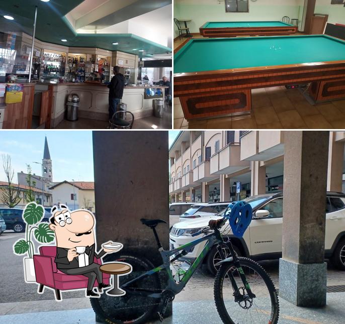 La immagine della interni e esterno di Bar Roma