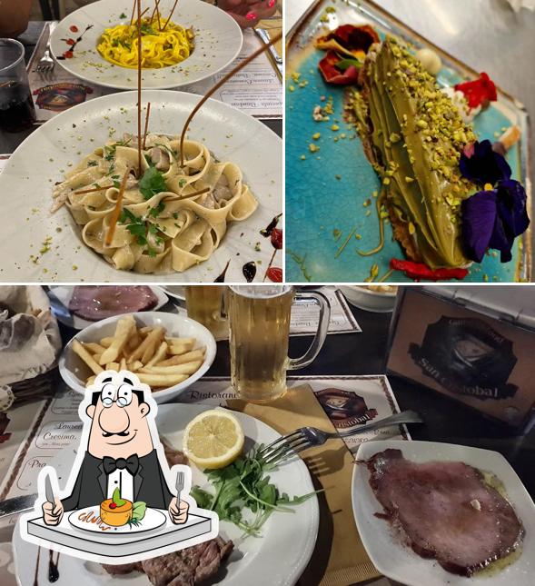 Platti al Ristorante San Cristobal