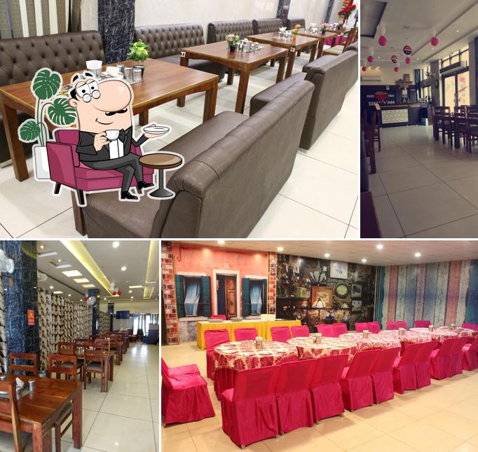 Take a seat at one of the tables at Sagar Dhaba Anand Vihar-Best Restaurant in Kotakpura/Best Dhaba in Kotakpura