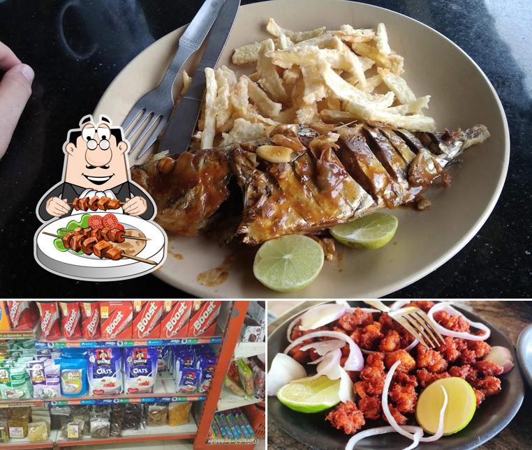 Meals at Seashore Garden beach Restaurant