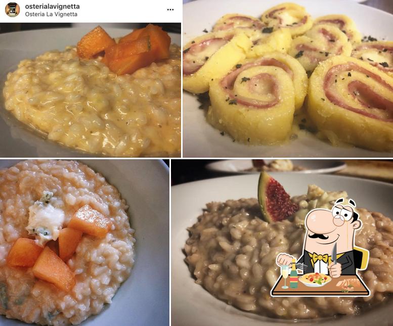 Cibo al Osteria La Vignetta