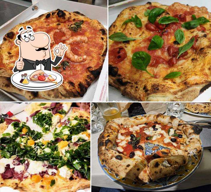 Ordina tra le molte varianti di pizza