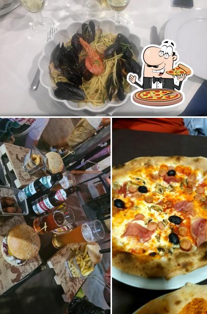 Ordina una pizza a New smile ristorante pizzeria