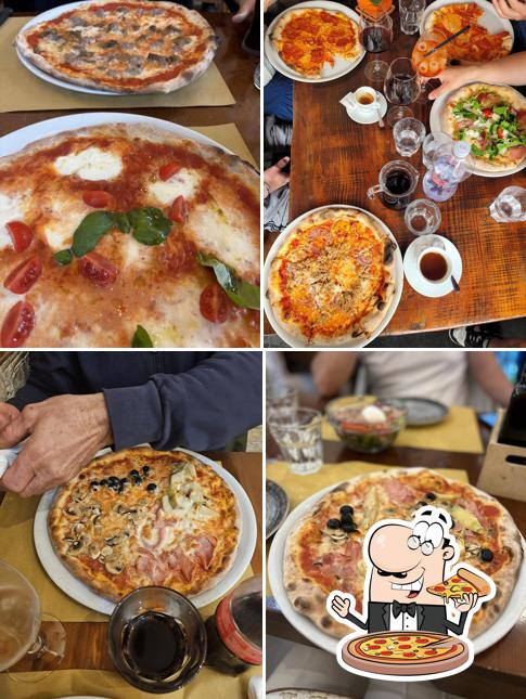 Ordina tra le svariate varianti di pizza