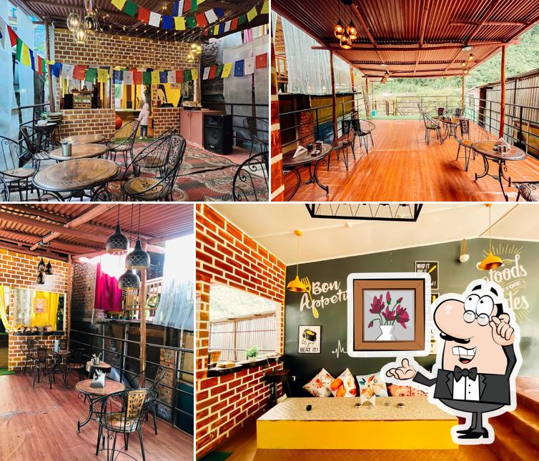 The interior of Cafe Indic Vibes