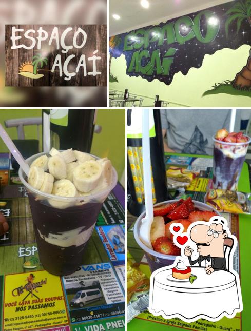 Não esqueça de pedir uma sobremesa no Espaço Açaí