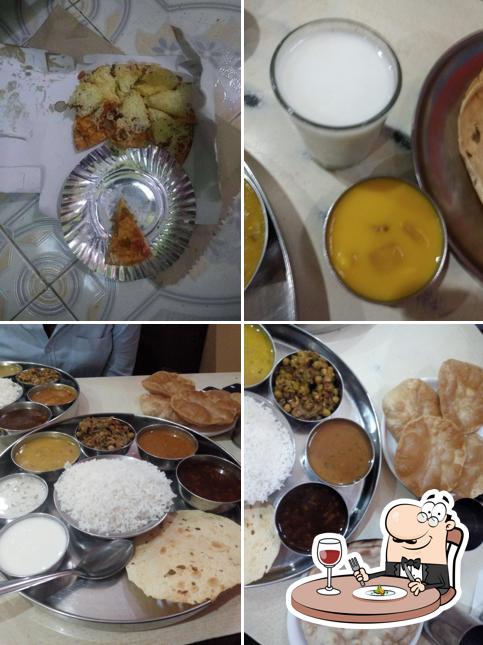 Food at Krishna Only Veg
