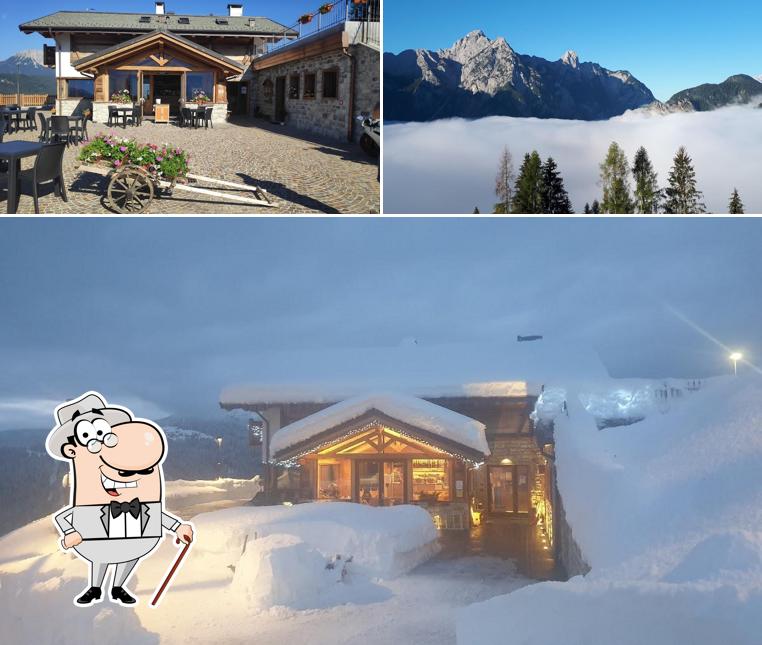 Gli esterni di Locanda La Baita