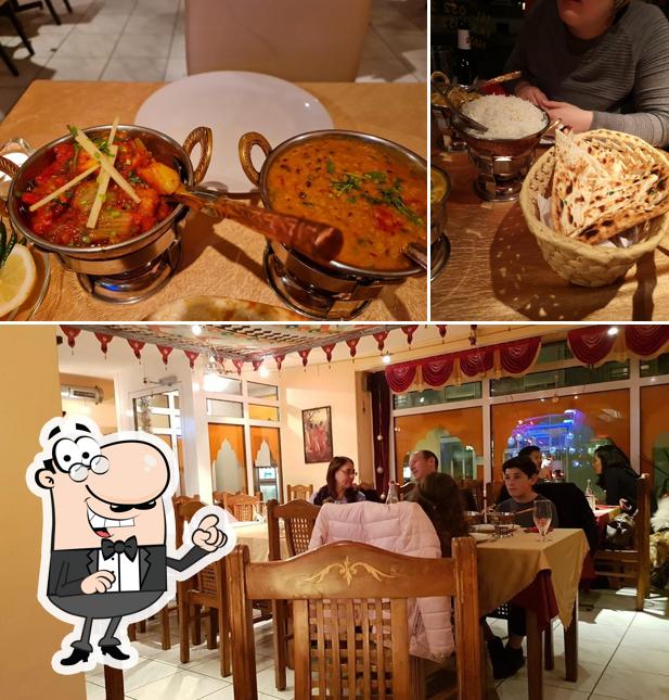 Siediti a un tavolo di Maharaja Curry