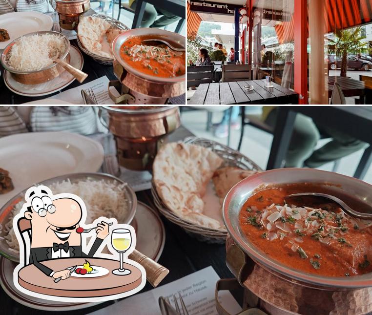 La foto della cibo e esterno di Maharaja Palace - Indian Restaurant